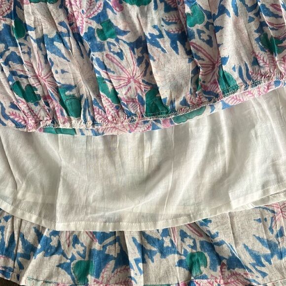 Oliphant Cross Back Mini Dress in Cayman Blue, Size Medium. NWT! - Picture 15 of 16